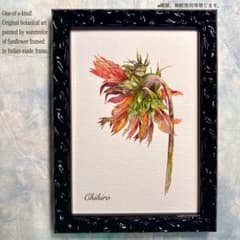 Limited Edition Painting Art Sunflower Fine Art Flower Vintage Rare Realistic