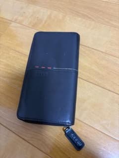 レザー 長財布 ダークブラウンのサムネイル