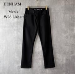 デンハム DENHAM RAZOR SLIM FIT ブラックデニム W28 - メルカリ