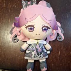 アニメスタイル ぬいぐるみ ピンクのサムネイル