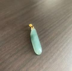 氷藍水翡翠ペタント