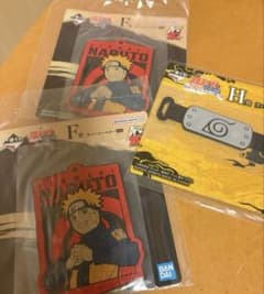 NARUTO 러버 키 홀더 1번 복권 3점 세트