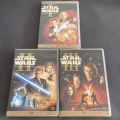 スター・ウォーズ エピソード1～3」 セル版DVD 3作品セット - メルカリ