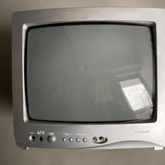 TOSHIBA ブラウン管テレビ 14R21 リモコン付き【起動・動作確認済み
