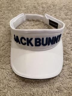 【新品未使用】Jack Bunny!! サンバイザー ホワイトのサムネイル
