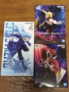 転生したらスライムだった件 ベニマル　リムル　ヴェルドラ フィギュア3個セット