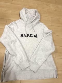 S.A.P.C.A.I. グレー パーカー サイドジッパー♡ S.A.P.C.A.I. グレー パーカー サイドジッパー♡ - メルカリ
