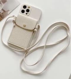 ぴ様専用 ストラップ＆カード入れ付きケース iPhone8plus/7plusのサムネイル