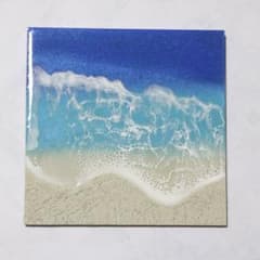 【限定価格】オーシャンレジン レジンアート 海アート パネル 海パネルのサムネイル