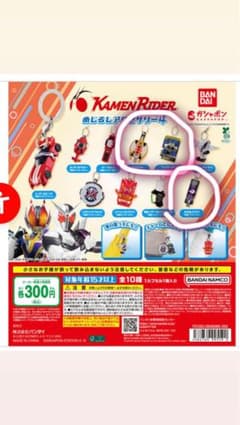 仮面ライダーめじるしアクセサリー4のサムネイル