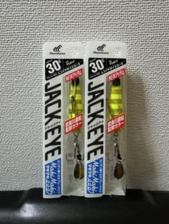 ジャックアイマキマキ キシイチSPイエロー30g 岸和田渡船 2本のサムネイル
