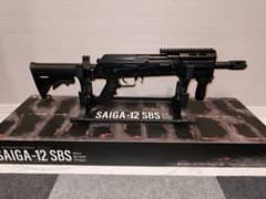 値下げ 東京マルイ SAIGA-12 SBS ガスブローバック オマケ付き - メルカリ