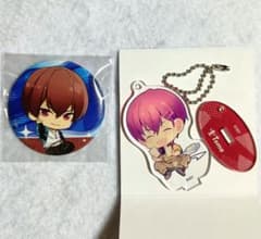 アイドリッシュセブン ŹOOĻ 狗丸トウマ アクリルキーホルダー 缶バッジ