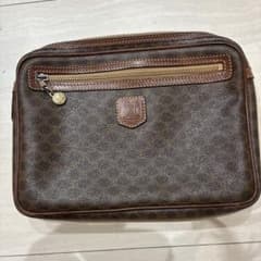 CELINE セリーヌ マカダム クラッチバッグ セカンドバッグ - メルカリ