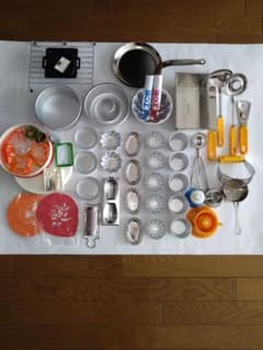 お菓子作りの道具のサムネイル