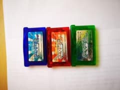 ポケットモンスタールビー、サファイア、エメラルド3点セットのサムネイル