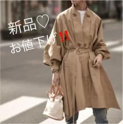 【新品】バルーンスリーブ トレンチコートのサムネイル