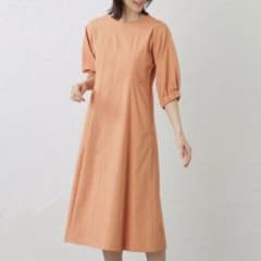【アマカ】クールマックスドルマンスリーブワンピース　38 アマカ クールマックス ドルマンスリーブワンピース 38 美品 - メルカリ
