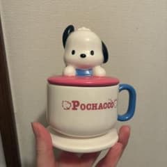 1998年製 ポチャッコ 陶器製 蓋付き マグカップ - メルカリ