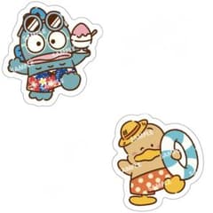 はぴだんぶい スシローコラボ ピック ハンギョドン あひるのペックル 日焼けのサムネイル