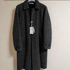ASPESI アスペジ/ハリスツイード ステンカラーコート - メルカリ