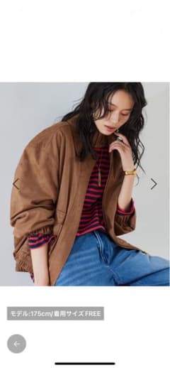 専用　　　店頭販売中！BARNYARDSTORM フェイクスエードアウターのサムネイル