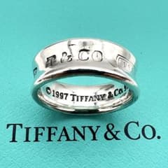 ⭕️【美品】Tiffany ティファニー 1837 ナローリング 925 13号 - メルカリ