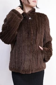 【新品】is-380701-20/超人気/激安/ラビットニットジャケットのサムネイル