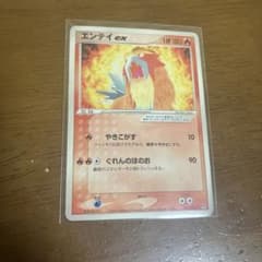 エンテイex 構築済みデッキ マグマ団ハーフデッキW 001/033 - メルカリ