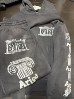 SAINT Mxxxxxx x Aries 23Aw Hoodie セットアップ SAINT Mxxxxxx x Aries 23Aw Hoodie セットアップ - メルカリ