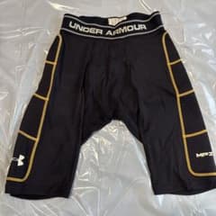 UNDER ARMOUR MPZ スライディングパンツ ブラック/ゴールドのサムネイル