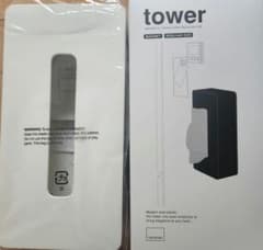 新品 ティッシュケース 山崎実業 tower タワー マグネット白のサムネイル