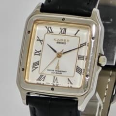 【稼働・新品電池】セイコー カデット 7N01-5010 スクエア ローマン 稼働・新品電池】セイコー カデット 7N01-5010 スクエア ローマン