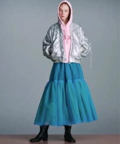 MAISON SPECIAL♡リバーシブルチュールティアードボリュームスカート