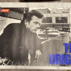 ジェームス・ディーン ポスター① ★リーバイス・ジミー★LEVI'S★希少 ジェームス・ディーン ポスター① ☆リーバイス・ジミー☆LEVI'S