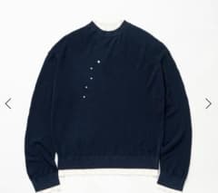 TTT MSW Layered knit cardigan (NAVY) M - メルカリ