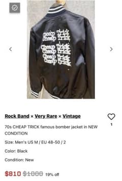 70s スタジャン cheap trickのサムネイル