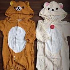 リラックマ　コリラックマ赤ちゃんロンパースのサムネイル