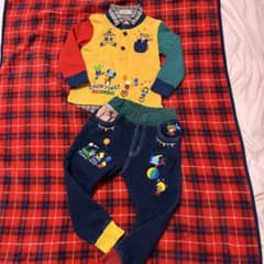 ミキハウス　80cm 豪華　刺繍　サーカス　トレーナー　新品　ズボン 楽天市場】【30日限定ポイント5倍！】【アウトレット】【ミキハウス