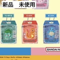 ポケモン ポケプラブリスターマスコットチャーム 御三家 ヒトカゲ ゼニ