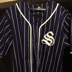 値下げ stussy baseball shirt meshのサムネイル