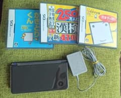 任天堂dsiLL、勉強ソフト3本付きのサムネイル