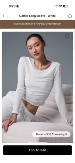 alo YOGA ドリームライト ロングスリーブ トップ S YELLOW | Shop at