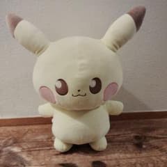 피카츄 포켓피스 봉제인형 약 40cm BANPRESTO