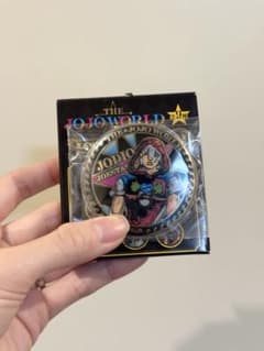 ジョジョワールド　24金メッキ 缶バッジ　ジョディオ　JOJO WORLDのサムネイル