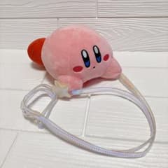 美品✨️新品未使用⭐️星のカービィ だきつきポシェット ぬいぐるみ バッグ ポーチ