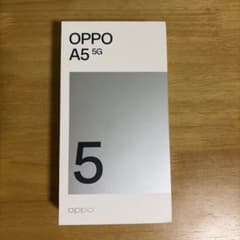 【新品未使用】OPPO A5 5G ホワイト 4GB 128GB 本体のサムネイル