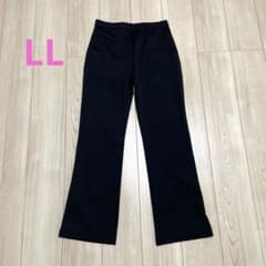 【 infirmire 】アンファミエ  ナースパンツ LL  医療・介護  黒のサムネイル