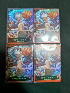 モンキー・D・ルフィ リーダー ST21-001 4枚セット スタートデッキ