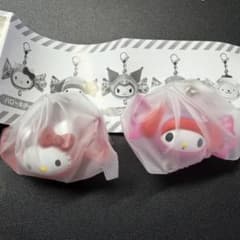 サンリオキャラクターズ つながるキャンディチャーム　ガチャ キティ マイメロのサムネイル